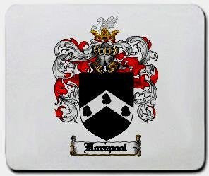 Horspool coat of arms mouse pad