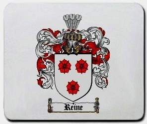 Reine coat of arms mouse pad