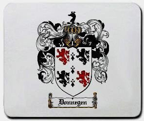 Donnegen coat of arms mouse pad