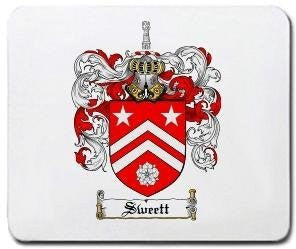 Sweett coat of arms mouse pad