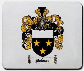 Dowser coat of arms mouse pad