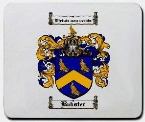 Bakster coat of arms mouse pad