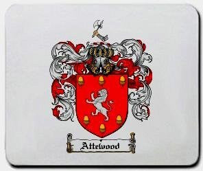 Attewood coat of arms mouse pad