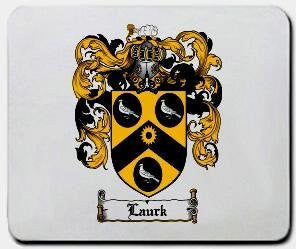 Laurk coat of arms mouse pad