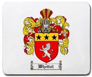 Whettell coat of arms mouse pad