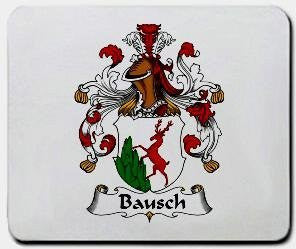 Bausch coat of arms mouse pad