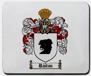 Ristau coat of arms mouse pad