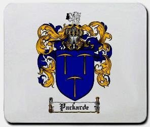 Packarde coat of arms mouse pad