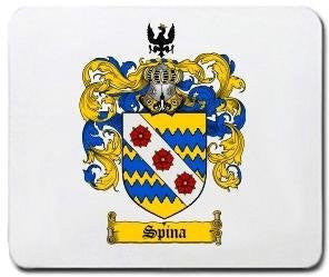 Spina coat of arms mouse pad