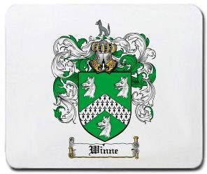 Winne coat of arms mouse pad