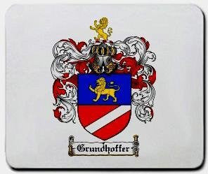 Grundhoffer coat of arms mouse pad