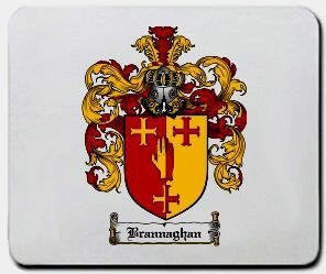 Brannaghan coat of arms mouse pad