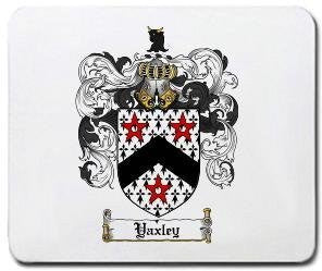 Yaxley coat of arms mouse pad