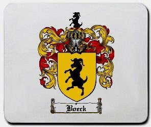Boeck coat of arms mouse pad