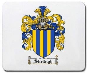 Strelleigh coat of arms mouse pad