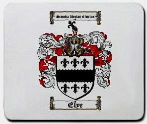 Elye coat of arms mouse pad