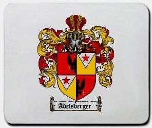 Adelsberger coat of arms mouse pad