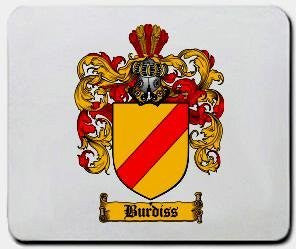 Burdiss coat of arms mouse pad