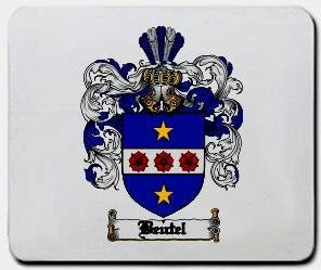 Beutel coat of arms mouse pad