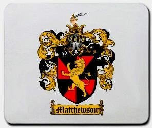 Matthewson coat of arms mouse pad