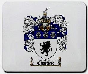 Chatfield coat of arms mouse pad