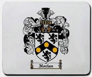 Norlan coat of arms mouse pad