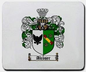 Alcoser coat of arms mouse pad