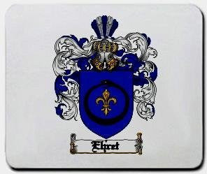 Ehret coat of arms mouse pad