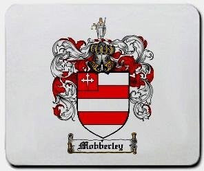 Mobberley coat of arms mouse pad