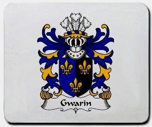 Gwarin coat of arms mouse pad