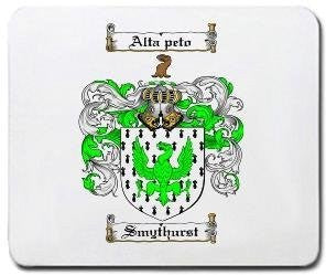 Smythurst coat of arms mouse pad