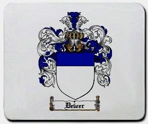 Dewer coat of arms mouse pad