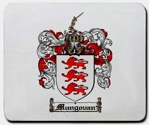 Mungovan coat of arms mouse pad