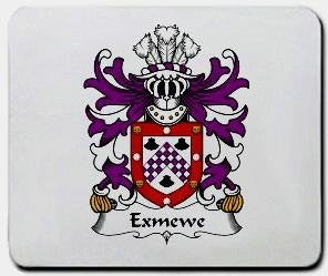 Exmewe coat of arms mouse pad