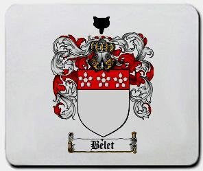 Belet coat of arms mouse pad