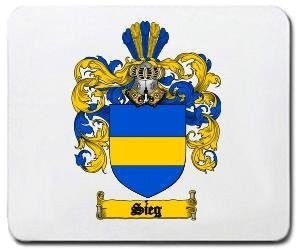 Sieg coat of arms mouse pad