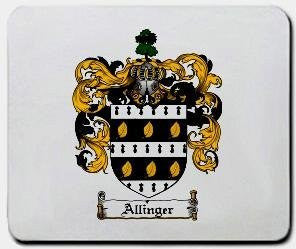 Allinger coat of arms mouse pad
