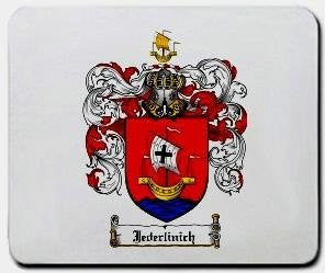 Jederlinich coat of arms mouse pad