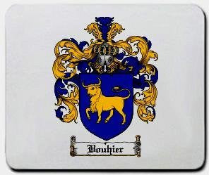 Bouhier coat of arms mouse pad