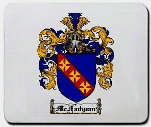 Mcfadyean coat of arms mouse pad