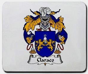 Claraco coat of arms mouse pad