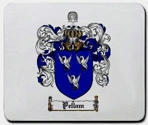 Pellam coat of arms mouse pad