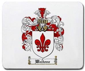 Waltone coat of arms mouse pad