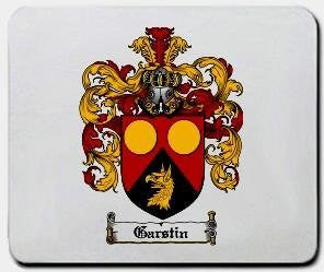 Garstin coat of arms mouse pad