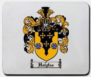 Halyfax coat of arms mouse pad