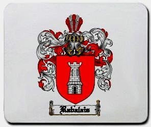 Rabalais coat of arms mouse pad