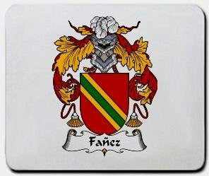 Fanez coat of arms mouse pad