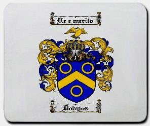 Dobyns coat of arms mouse pad