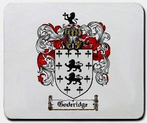 Goderidge coat of arms mouse pad