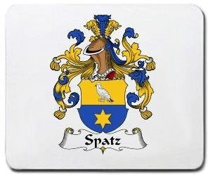 Spatz coat of arms mouse pad